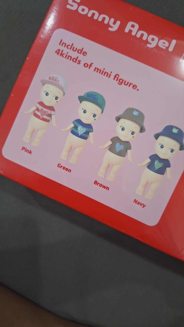 Sonny Angel WAAC Series (Category: Designer & Blind Box Toys) located in Manila. Submitted by sonny.bb (Listing ID 1404551683, Image 2). Description: PM your offer. Starting bid: 6.5k Sold as set only..