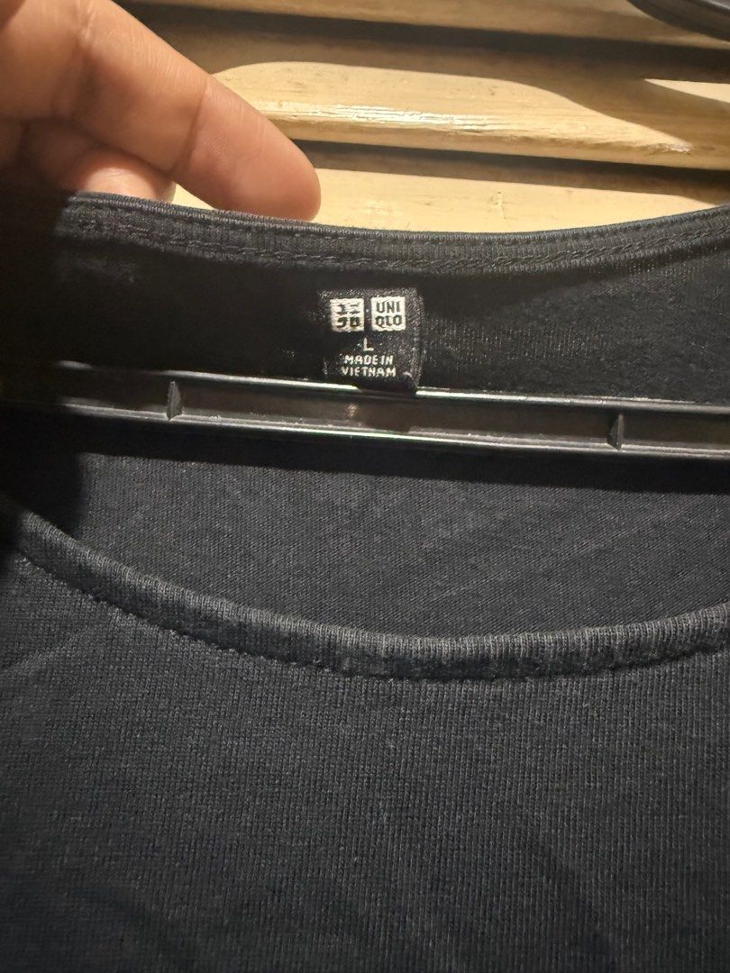 Uniqlo black dress (Category: Dresses) located in Quezon City. Submitted by preloved.declutter2024 (Listing ID 1404516107, Image 2). Description: .