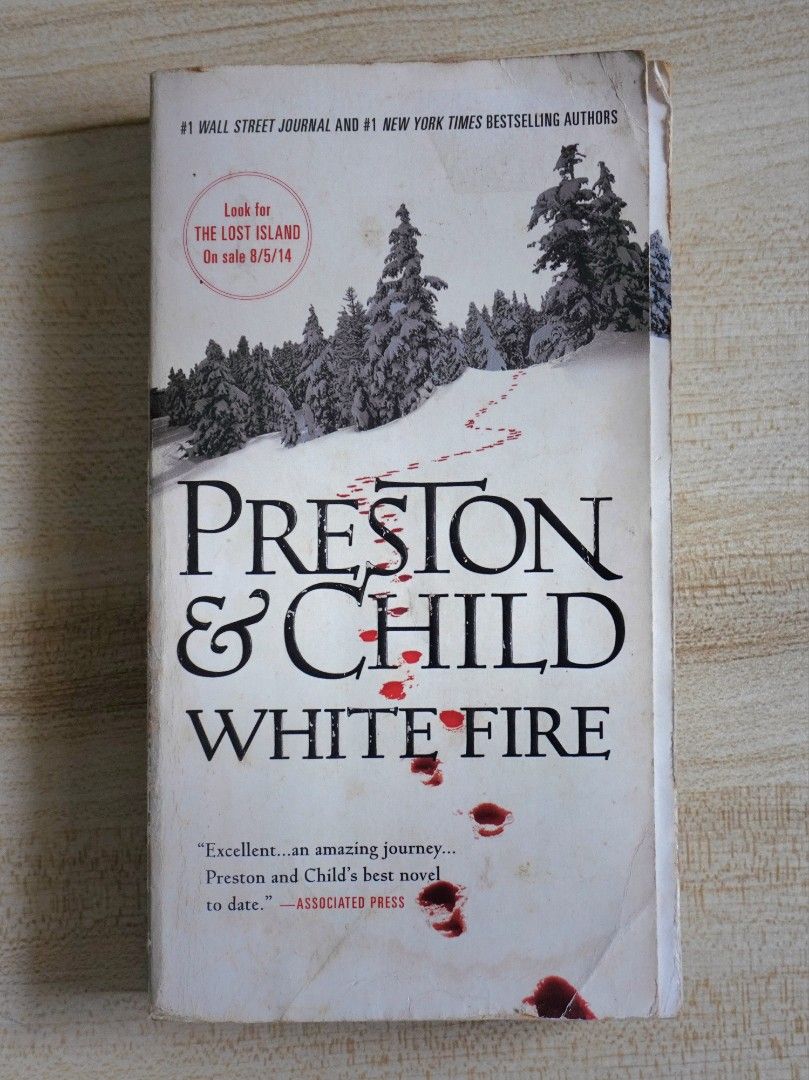 White Fire by Douglas Preston & Lincoln Child (Category: Storybooks) located in Bacoor. Submitted by sofymc (Listing ID 1404506736, Image 1). Description: 📖 Format: Paperback ‼️ Bought for ₱130, selling for ₱70.