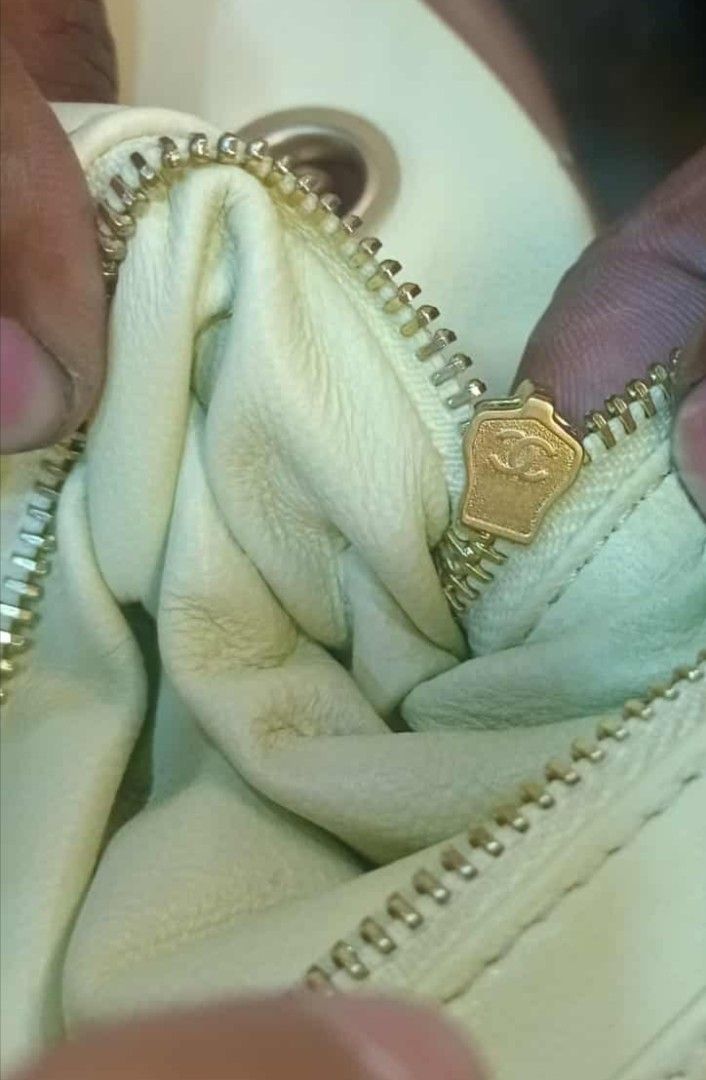 Chanel (Category: Luxury Bags & Wallets) located in Legazpi City. Submitted by georgepine07142 (Listing ID 1404768684, Image 3). Description: Preloved Chanel Mini Flap in Camellia Yellow A charming and rare piece in soft lambskin leather paired with matte gold hardware. Features a unique adjustable chain sling with a Camellia flower design—simply press the button on the flower to adjust the length. Can be worn as a shoulder bag or crossbody. Come