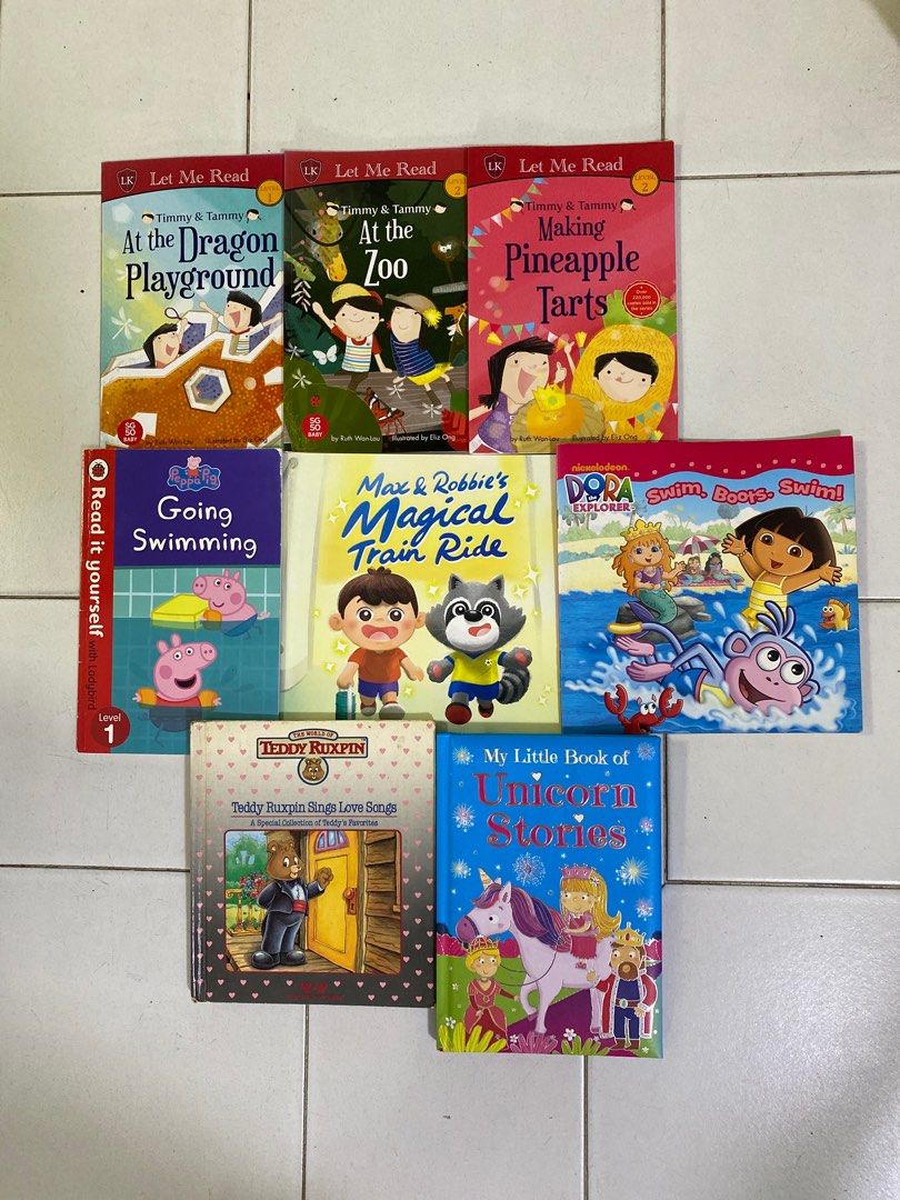 8 X ( bundled of 8) Children's Books - Various Titles as shown, Hobbies ...