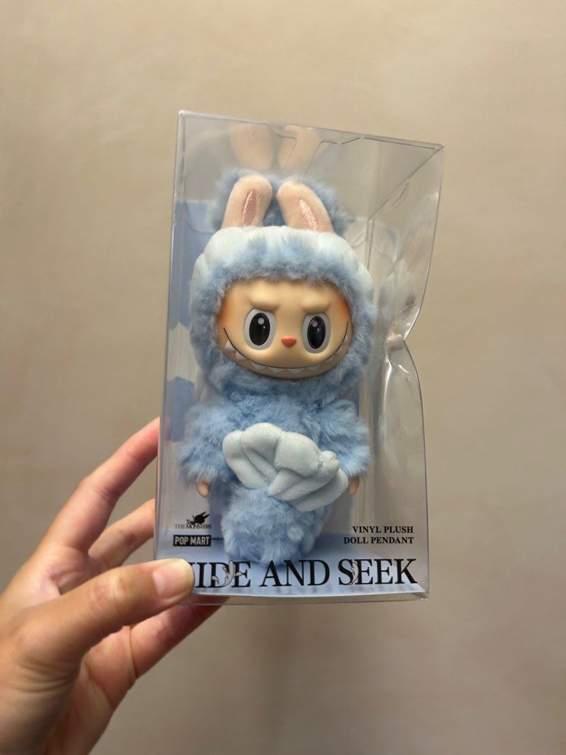 [ damaged box ] Sealed instock authentic popmart LABUBU HIDE AND SEEK ...