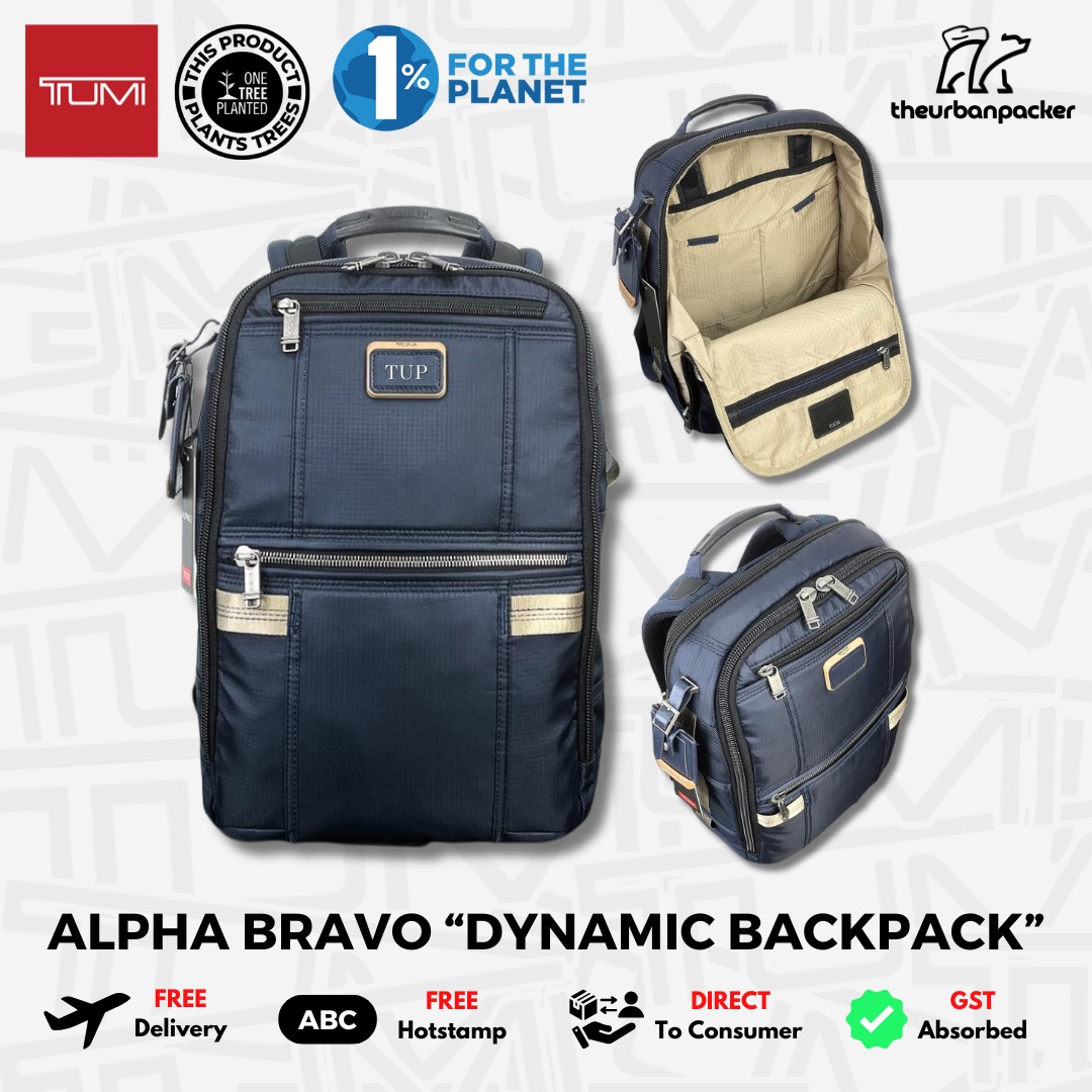 🔥🌊 NEW! 🌊🔥 TUMI Alpha Bravo Dynamic Backpack 
