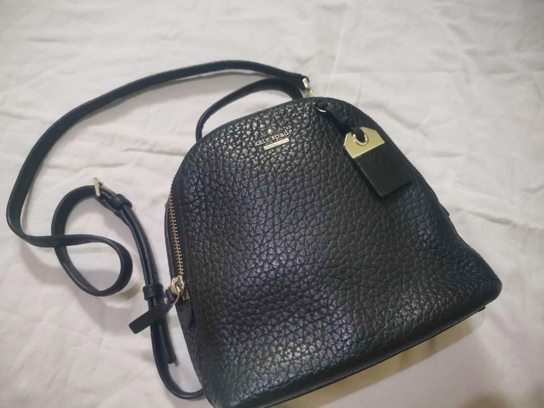 Authentic Kate Spade Mini Caden Backpack (Category: Backpacks) located in Santa Rosa. Submitted by setfree (Listing ID 1404655873, Image 2). Description: Authentic Kate Spade Mini Caden Backpack bought price 4,500 like brand new condition need wash the interior area RFS: moving abroad 2500 + shipping J&T Santa Rosa, Nueva Ecija.