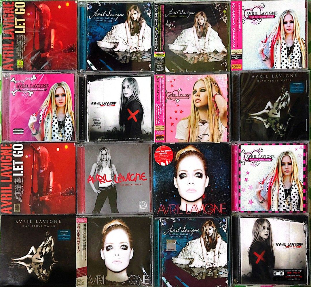AVRIL LAVIGNE CDS (Category: CDs & DVDs) located in Makati City. Submitted by urdiscogsph (Listing ID 1404632770, Image 1). Description: PRICE STARTS 450 EACH UP.