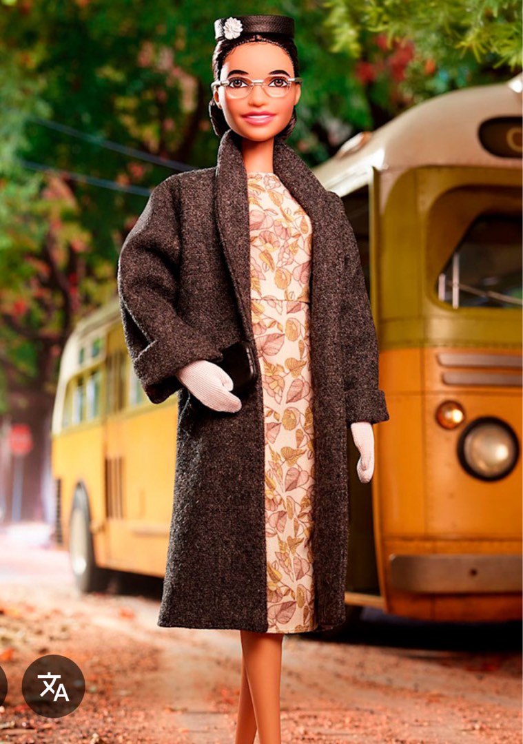 Barbie Signature Rosa Parks Inspiring Women Doll, Hobbies & Toys,