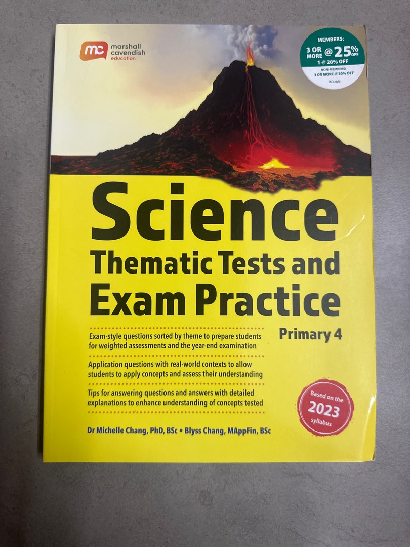Primary Four Science BN Primary 4 Science Thematic Tests and Exam practice assessment book ...
