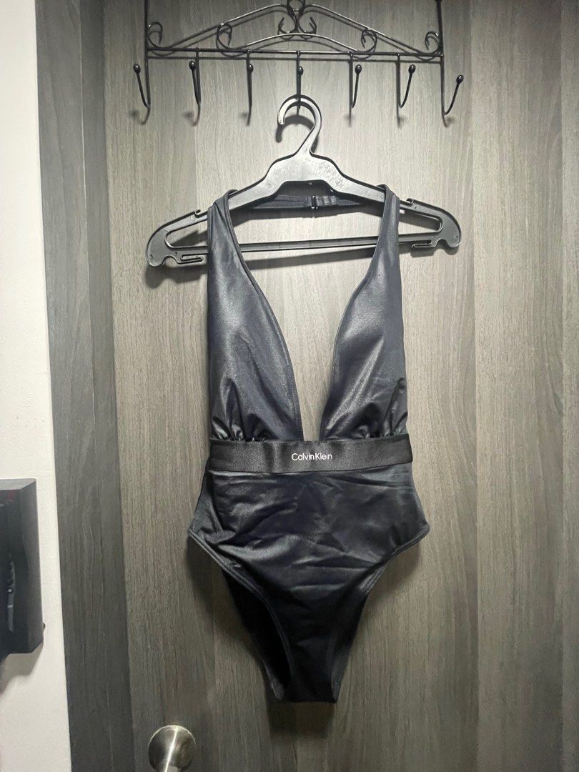 Calvin Klein Black One-Piece Swimsuit (Category: Bikinis & Swimsuits) located in Quezon City. Submitted by cm_preloved (Listing ID 1404742772, Image 3). Description: Never been used Still with tags Size Medium No issues just not my style Authentic - original price is P5,750.