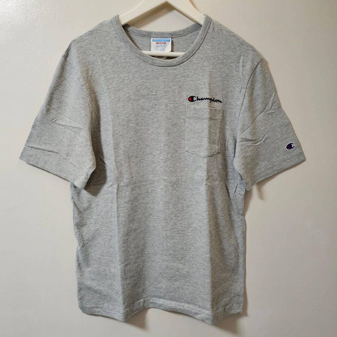 Champion Pocket T-shirt (Category: Tshirts & Polo Shirts ) located in Taguig. Submitted by olly.yu (Listing ID 1404661545, Image 1). Description: - Champion Pocket Shirt - Size: Medium (19 x 27.5) - Condition: Excellent ‐ Price: Php 400.00 Modes of payment: Gcash, Maya or Bank transfer Meet-up: BGC, Taguig City Delivery: J&T or LBC Other brands: Nike Adidas New Balance Ralph Lauren Polo Lacoste Champion Thisisneverthat Patagonia Noah Salomon Well
