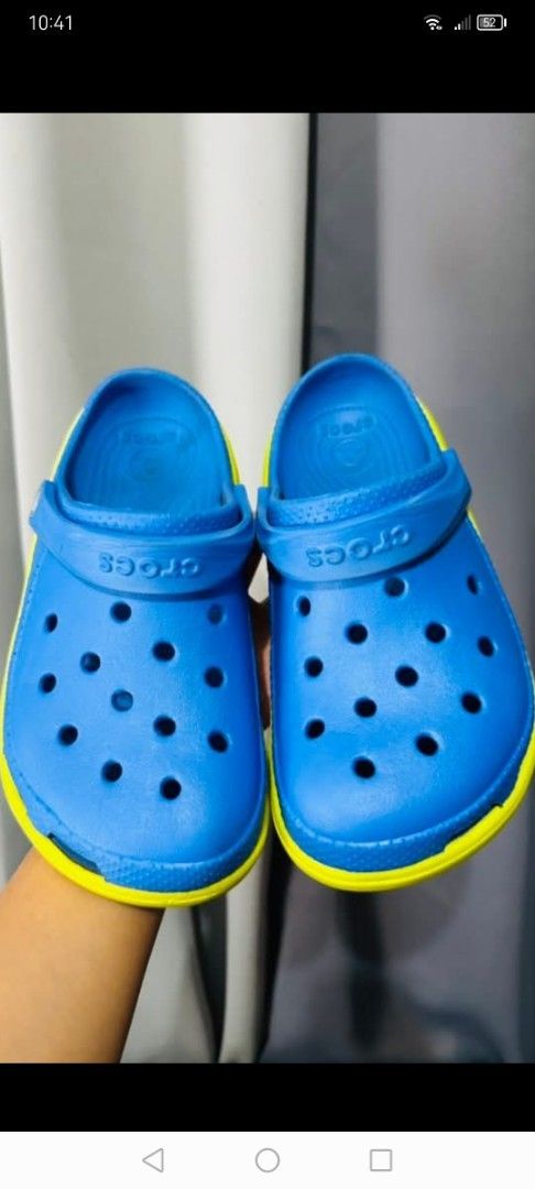 Crocs All Terrain Clog (Category: Slippers & Slides) located in Bulacan. Submitted by brandedbagspreloved (Listing ID 1404733072, Image 2). Description: Authentic 23CM bawal sa maselan bumili nalng s mall bawal sa barat pls lng last price posted plus sf.