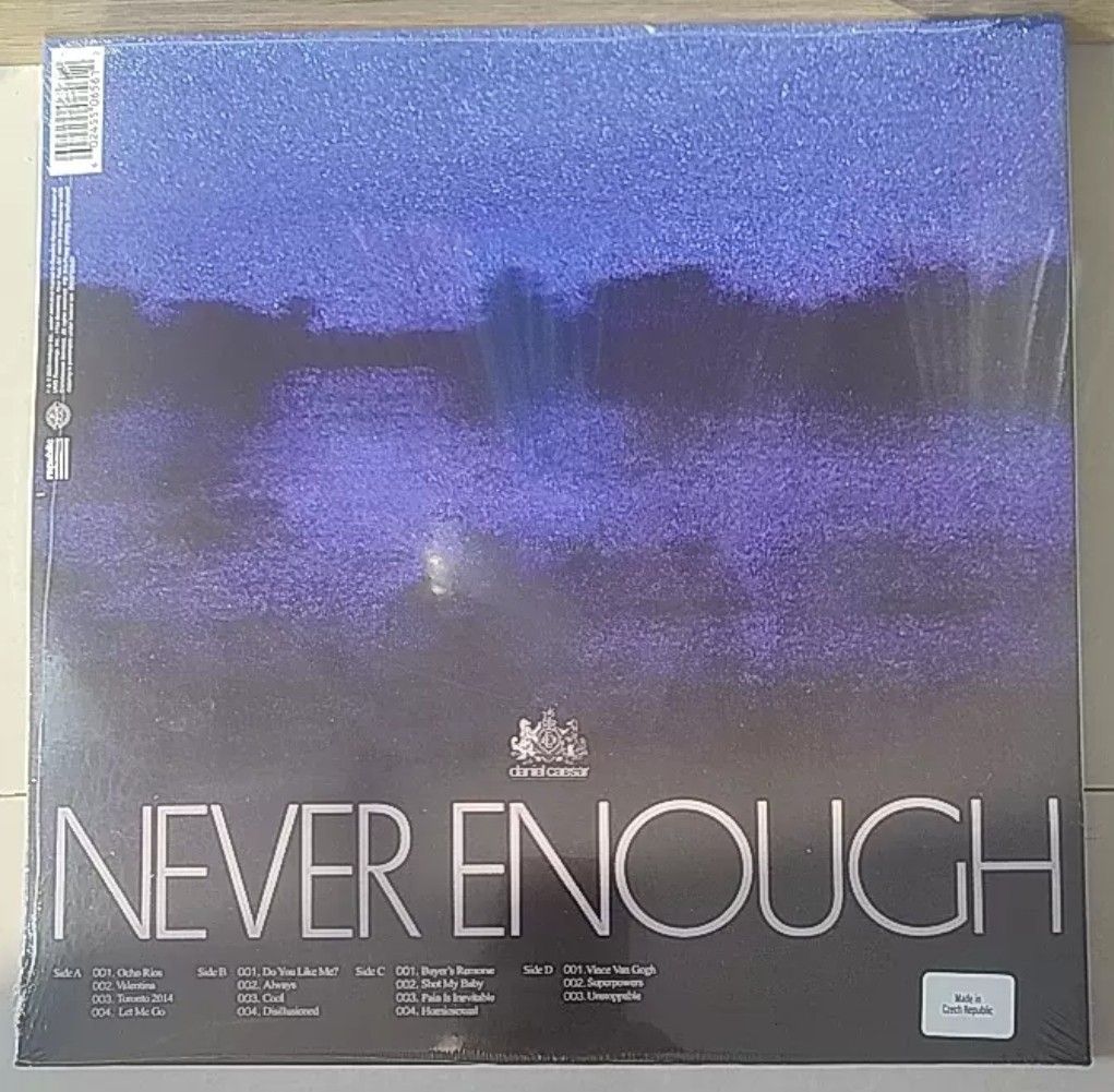 Daniel Caesar Never Enough vinyl LP 黑膠 （分類：音樂與媒體 - 黑膠碟）位於 Hong Kong。 由 sinominib18 提交（商品編號 1404709272，圖片 2）。簡介： 💯% brand new sealed。