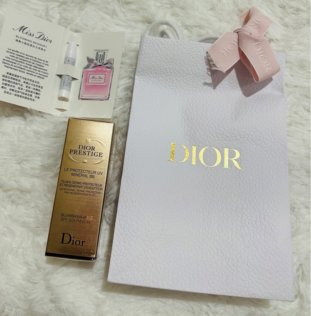 Dior Prestige Light in White Mineral Blemish Balm UV Base SPF50 ...