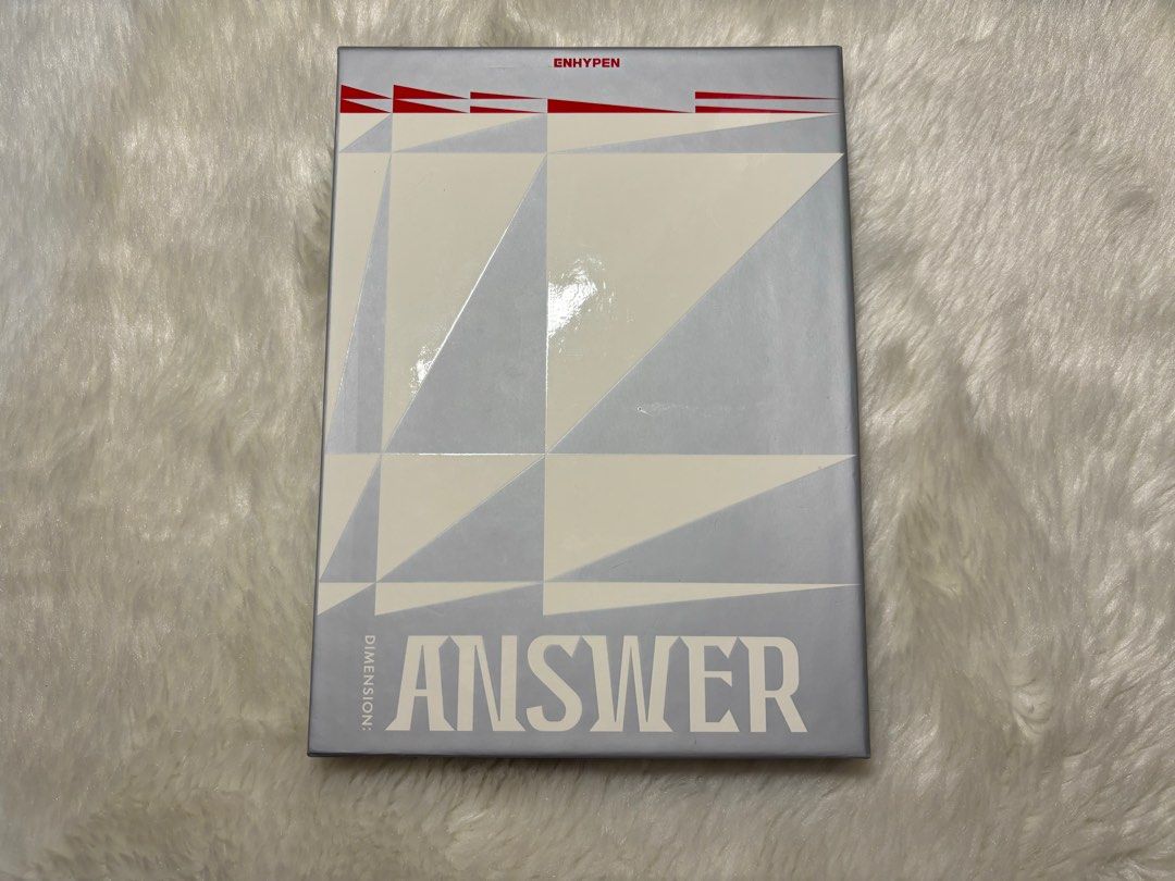 ENHYPEN Dimension: Answer Album (Category: K-Wave Merchandise) located in Manila. Submitted by darlalemon21 (Listing ID 1404734240, Image 1). Description: -Like new, no visible flaws -Features all inclusions, no photo card -shipping will be shouldered by the buyer .
