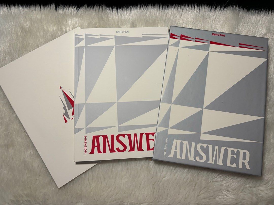 ENHYPEN Dimension: Answer Album (Category: K-Wave Merchandise) located in Manila. Submitted by darlalemon21 (Listing ID 1404734240, Image 2). Description: -Like new, no visible flaws -Features all inclusions, no photo card -shipping will be shouldered by the buyer .