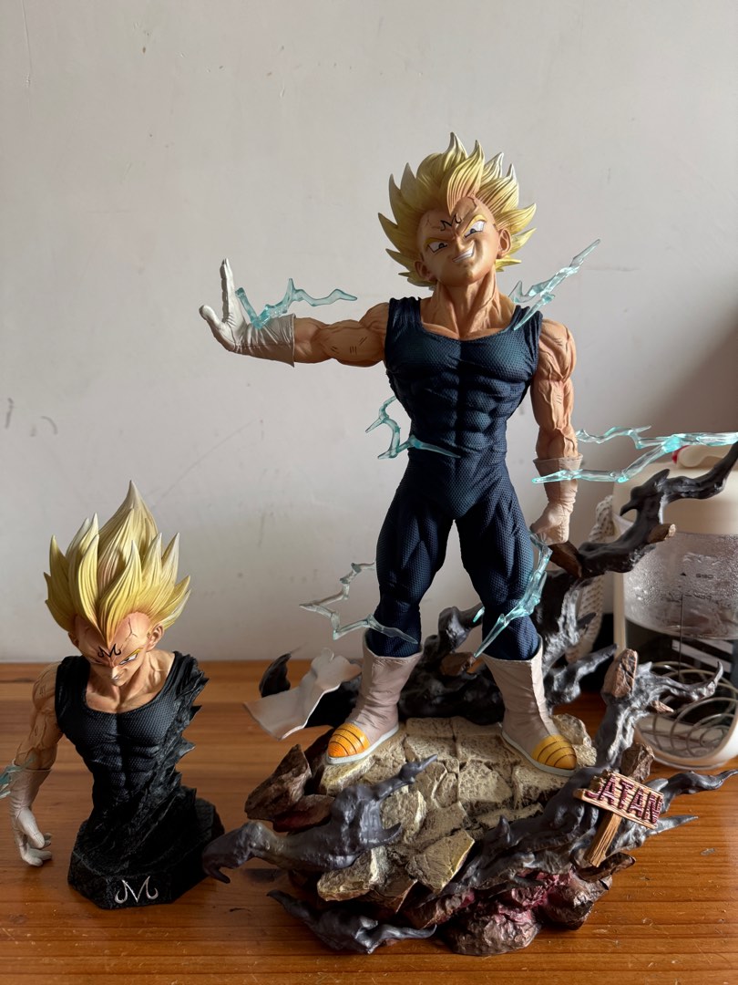 龍珠figure 龍珠Z Dragon ball Z 魔人比達, 興趣及遊戲, 玩具 & 遊戲類 - Carousell