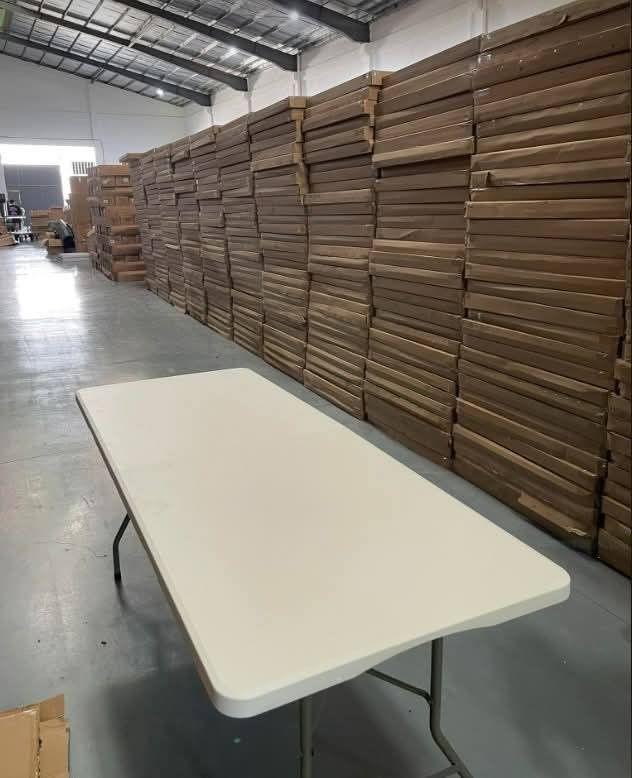 Foldable table 4ft/ 5ft/ 6ft (Category: Tables & Sets) located in Manila. Submitted by jashopp (Listing ID 1404655280, Image 2). Description: Forniture Heavy Duty Folding Table 4ft 5ft & 6ft Fold-IN-Half Rs 4ft 1,150 5ft 1300 6ft 1350.