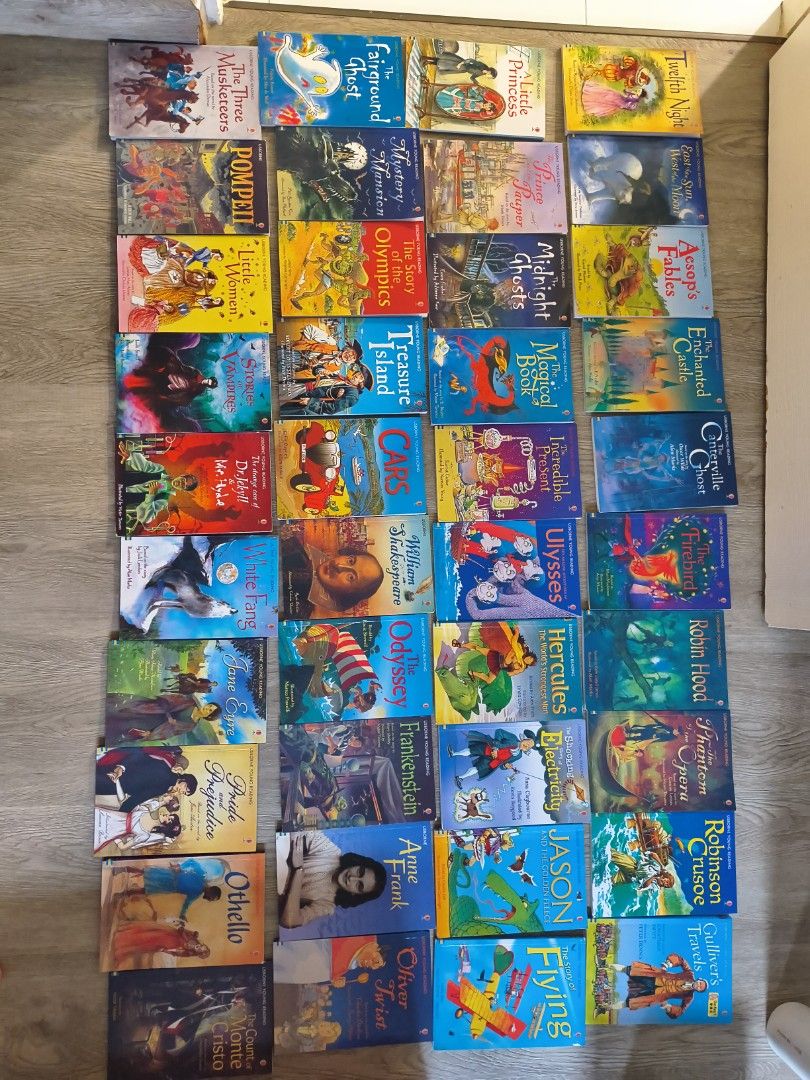 (free delivery) Usborne reading collection for confident readers (40 ...