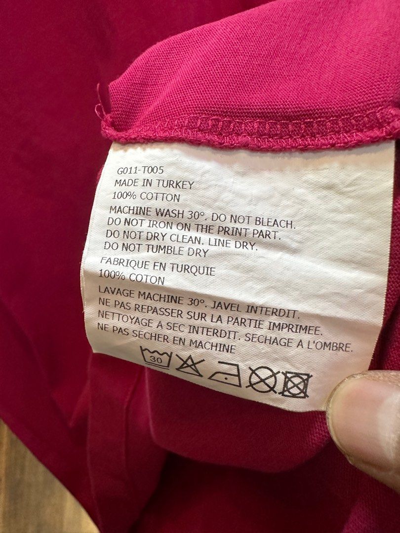 Gosha Rubchinsky tee (Category: Tshirts & Polo Shirts ) located in Pasig City. Submitted by worn2wice (Listing ID 1404636202, Image 3). Description: Size large Width 22.5 Length 30 Excellent condition.
