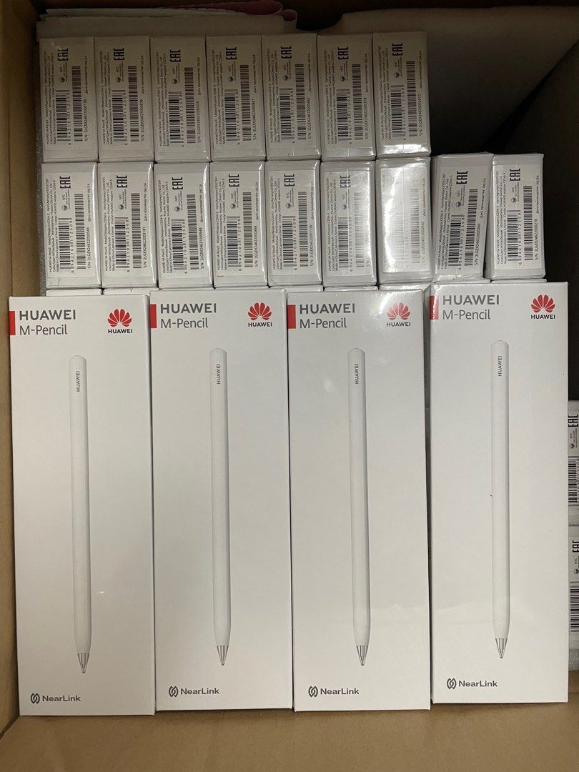 HUAWEI M-PENCIL 3RD GENERATION (Category: Computer Parts) located in Pasig City. Submitted by horizonx87 (Listing ID 1404710219, Image 1). Description: HuAWEI M-PENCIL 3RD GENERATION BRAND NEW SEALED COLOR WHITE MODEL CD54-S .