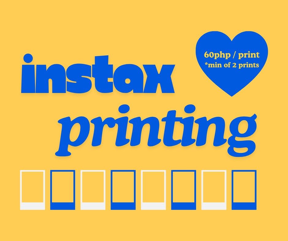 Instax Photo Printing via Instax Mini Evo (Category: Other Photography Accessories) located in Quezon City. Submitted by adropofgoldensunn (Listing ID 1404762219, Image 1). Description: Instax Printing Services 60 PHP per print, for a minimum 2 prints per order. For bulk printing: More than 15 pcs - 55php/each. .