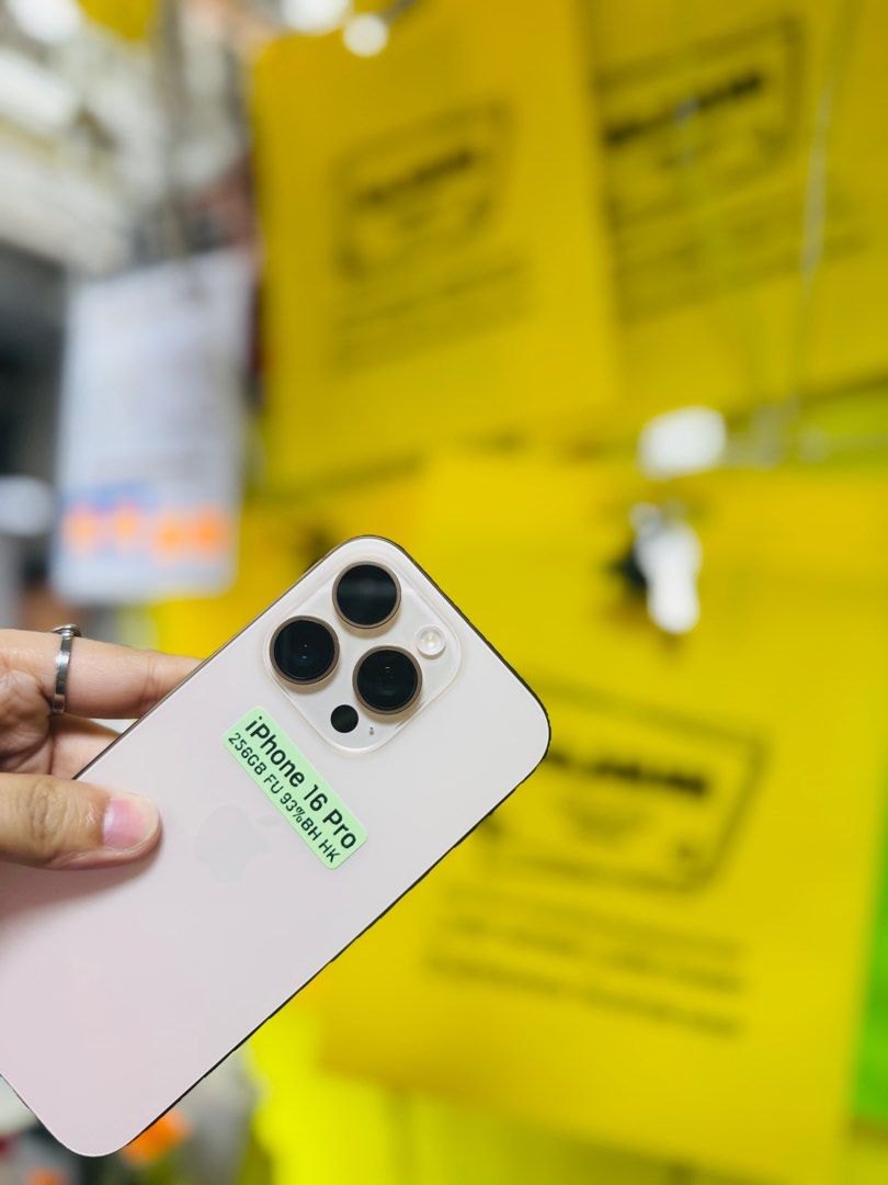 IPhone 16 Pro 256GB 93BH HK variant Openline no issues (Category: iPhone 16 Series) located in San Juan City. Submitted by najihahtelecomshop2018 (Listing ID 1404750255, Image 2). Description: Legit Store | Original unit FOR SALE | TRADE / SWAP ▫️INSTALLMENT thru: 🔸Credit Card (straight / installment) 🔸Ggives / Gcredit + 6% interest 🔸Spay Later + 6% interest (RFS: Buy and Sell any kinds of Gadgets) Description: iPhone 16 Pro 256GB ( other GB a
