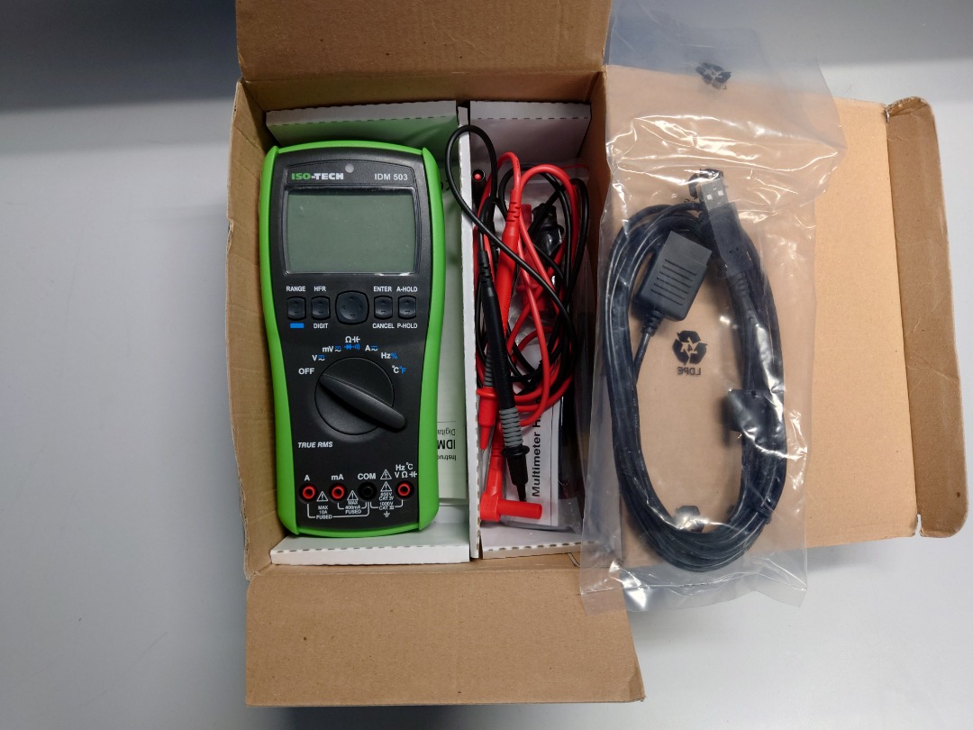 isotech idm503 高精度/ 高分辨率 數字萬用表 他錶 multimeter, 家庭電器, 轉插器及插頭 - Carousell