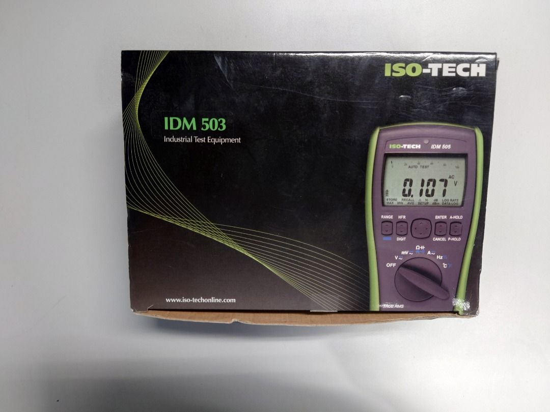 isotech idm503 高精度/ 高分辨率 數字萬用表 他錶 multimeter, 家庭電器, 轉插器及插頭 - Carousell
