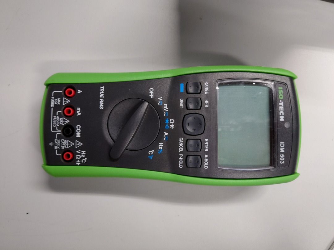 isotech idm503 高精度/ 高分辨率 數字萬用表 他錶 multimeter, 家庭電器, 轉插器及插頭 - Carousell
