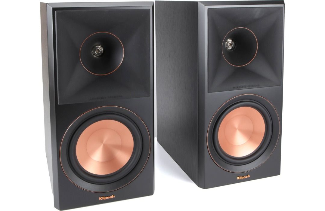 KLIPSCH RP-600M II (EBONY/WALNUT) (Category: Soundbars, Speakers & Amplifiers) located in Mandaluyong City. Submitted by jd.sales2018 (Listing ID 1404638012, Image 1). Description: Specifications: Sold in pair! 1" LINEAR LTS VENTED TWEETER W/ HYBRID CROSS SECTION TRACTRIX HORN 6.5" CERAMETTALIC CONE WOOFER SENSITINITY 94DB / POWER HANDLING UP TO 100WATTS RMS FURNITURE-GRADE EBONY VINYL WITH SCRATCH-RESISTANT DESIGN AND SATIN-PAINTED MAGNETIC GRIL