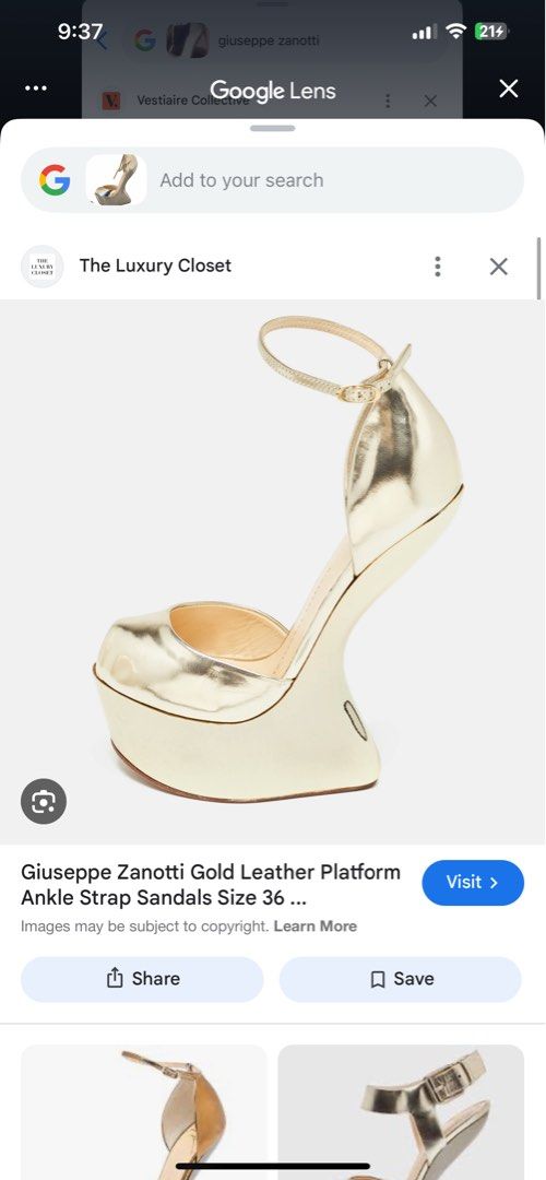 LF: This style of Giuseppe Zanotti platforms (Category: Looking For) located in Malaybalay. Submitted by Clint0ris (Listing ID 1404718879, Image 3). Description: In sz 37.5-38.5 Just send me prices ofj the item.