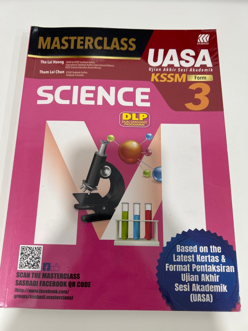 Master Class Science Masterclass Science KSSM Form 3 UASA, Hobbies & Toys, Books & Magazines ...