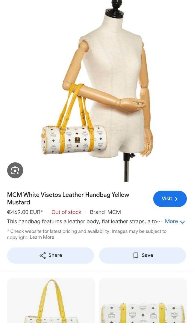 MCM papillon (Category: Luxury Bags & Wallets) located in Angeles City. Submitted by mjshoppingretail (Listing ID 1404716500, Image 2). Description: MCM papillon no issue.
