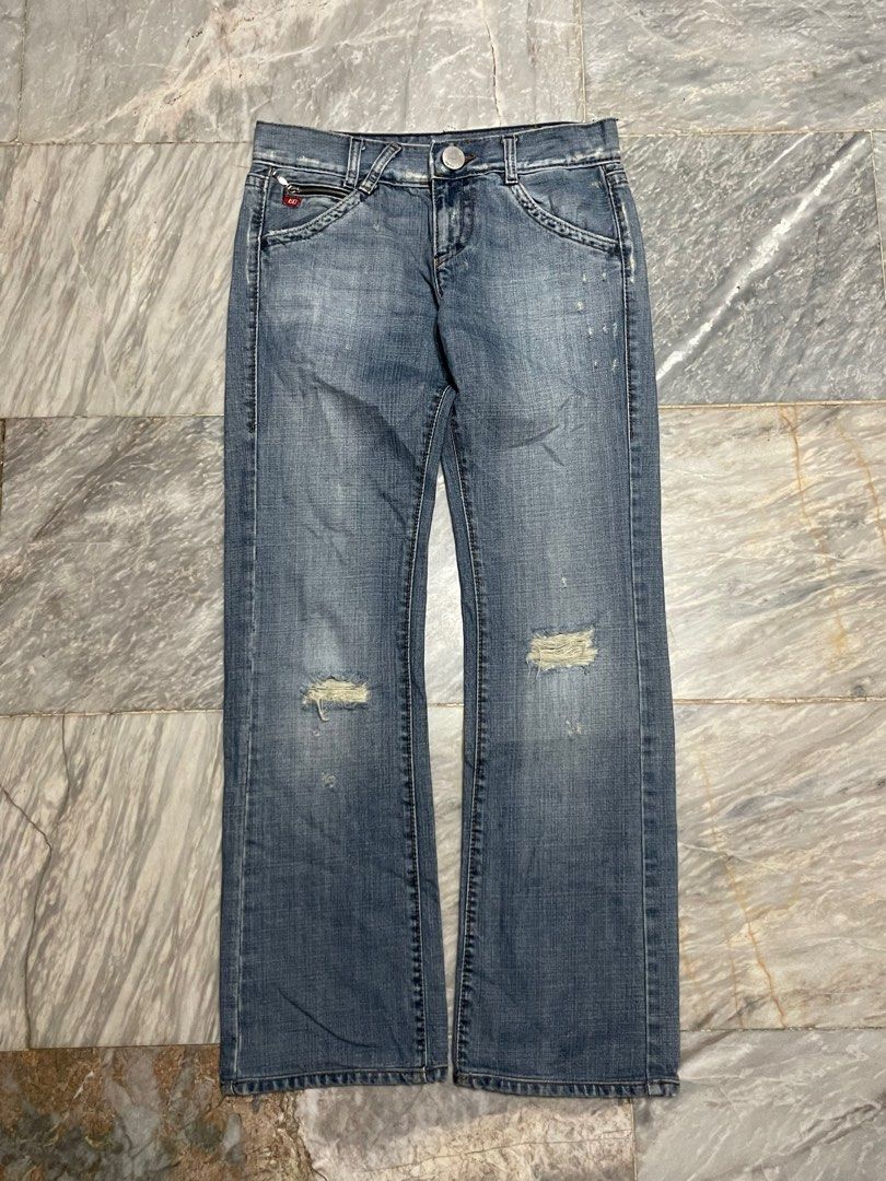 Miss Sixty Jeans BIG TY Style (Category: Jeans) located in Caloocan City. Submitted by archivesgallery_ (Listing ID 1404665216, Image 1). Description: Miss Sixty Jeans BIG TY Style Waist: 26 Inseam: 28 Length: 37 Leghole: 8 Thigh: 10.5 Good condition.