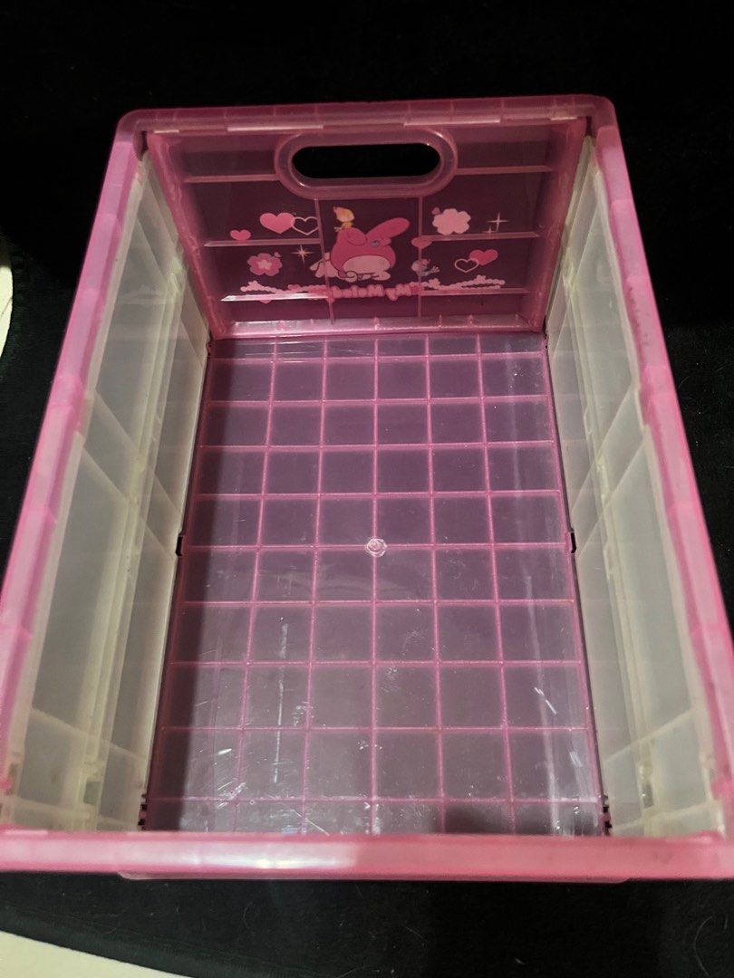 My Melody Collapsible Storage Box (Category: Storage Boxes & Baskets) located in Caloocan City. Submitted by snapshop_ph (Listing ID 1404574268, Image 2). Description: Good cosmetic condition.