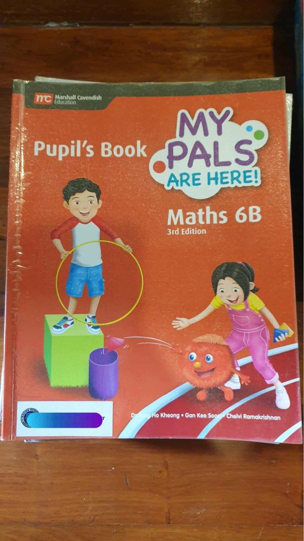 My Pals Are Here! Maths 6B 3rd Edition (Category: Children's Books) located in Mandaluyong City. Submitted by abbottworks (Listing ID 1404613979, Image 1). Description: .