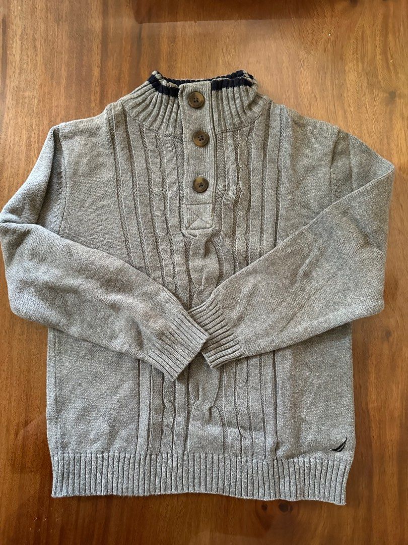 Nautica Gray Cable Knit Sweater (Category: Babies & Kids Fashion) located in Bacoor. Submitted by thingsforthrifts (Listing ID 1404616736, Image 1). Description: No return No refund No exchange. Pls see photo for reference. Courier J&T paid by the buyer. #Minecraft #MinecraftKids #MinecraftStyle #NewBalanceKids #NikeKids #AdidasKids #KidsShoes #KidsFootwear #KidsSneakers #KidsClothing #KidsFashion #KidsOOTD #MiniStyle #KidsWear #StylishKids #Cool