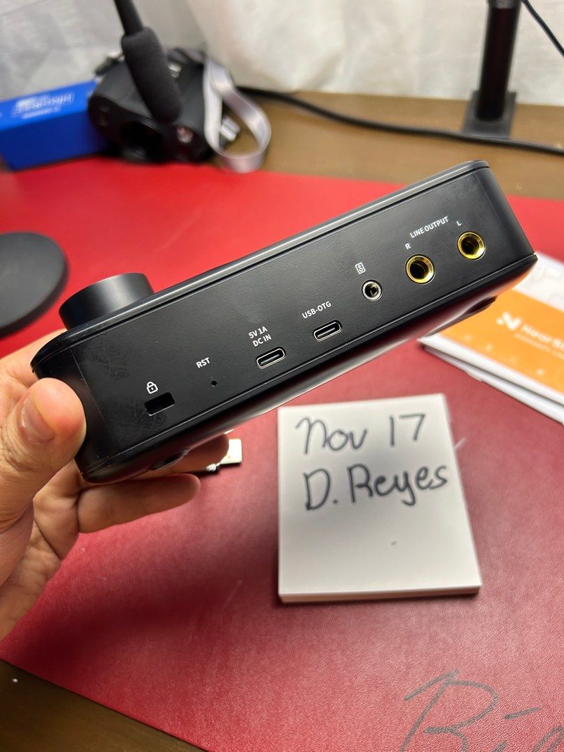 Nearstream Amix40u Compact Streaming Mixer Audio interface (Category: Other Audio Equipment) located in Cavite. Submitted by biboyharanero (Listing ID 1404580498, Image 3). Description: Nearstream Amix40u Compact Streaming Mixer Audio interface Retails for 6.5k Selling for only 5.2k Issue: None, Except I keep all accessories, you get USB cable. Add 500 for complete box 2XLR inputs 1 Aux 1 Bluetooth device input USB connectivity IOS compatible ind