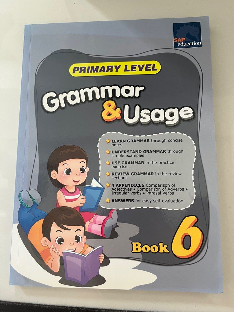 Primary Level Grammar & Usage Book 6, Hobbies & Toys, Books & Magazines ...