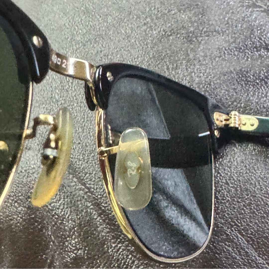 Ray-Ban Clubmaster Sunglasses (Category: Sunglasses & Eyewear) located in Manila. Submitted by shefdee070284 (Listing ID 1404633818, Image 3). Description: Rayban Clubmaster Black Size 49mm Excellent Used Condition No Issue 💯% legit Complete With Rayban Case .