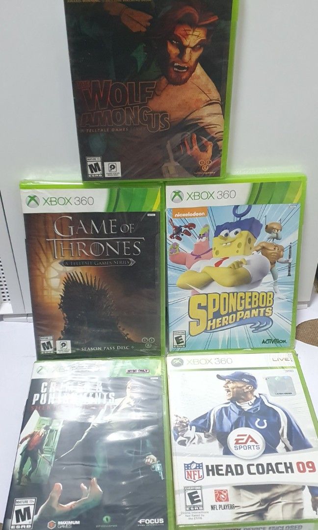 Selling 9 Sealed Xbox 360 Microsoft Video Games (Category: Xbox) located in Quezon City. Submitted by itemsforadoption (Listing ID 1404705214, Image 3). Description: Rfs: Its 2025! Happy New Year! Hoping you have a good year ahead of you! If you have questions feel free to send a message. Though I'll most likely be able to reply from 10am to 8pm. Please be patient and understanding. Decluttering games and items that I've picked up or for friends 