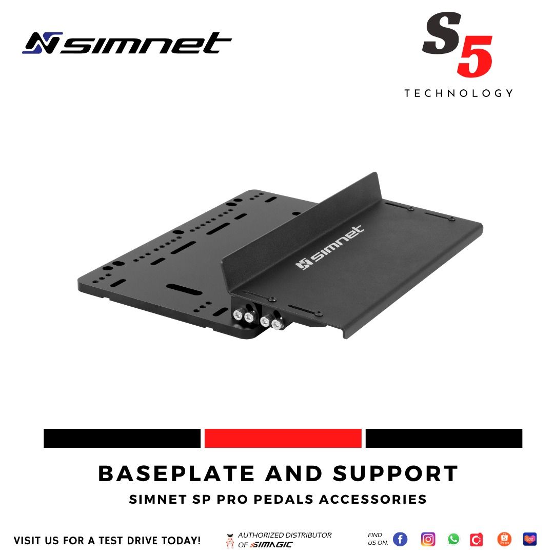 SP Pro Loadcell Pedals Accessories / pedal / sim racing / fanatec ...