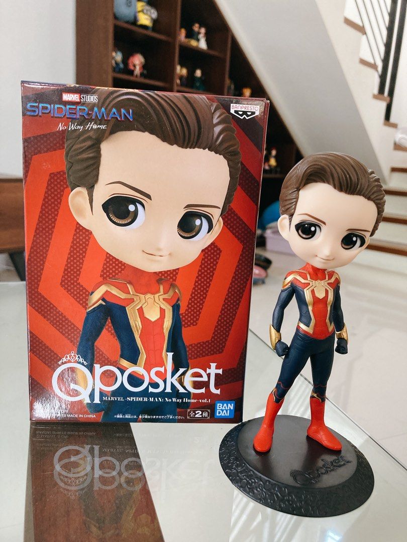 Spider Man Qposket Banpresto Authentic (Category: Figurines & Statues) located in Bulacan. Submitted by rcuizon (Listing ID 1404688680, Image 2). Description: 550 with box (negotiable) good as new DM for interested buyers.