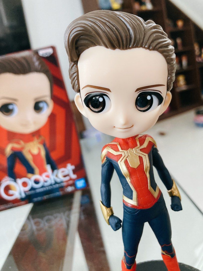 Spider Man Qposket Banpresto Authentic (Category: Figurines & Statues) located in Bulacan. Submitted by rcuizon (Listing ID 1404688680, Image 3). Description: 550 with box (negotiable) good as new DM for interested buyers.