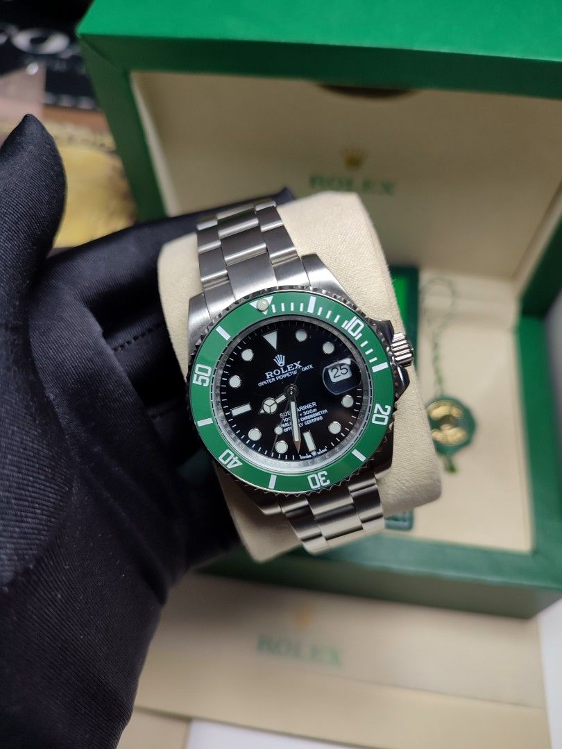 Submariner "Starbucks" (Category: Luxury Watches) located in Paranaque City. Submitted by watch_collections_22 (Listing ID 1404733881, Image 3). Description: For inquiries, send me a DM 📩 We offer meet ups, delivery and shipping nationwide. COD or COP via LBC or J&T.