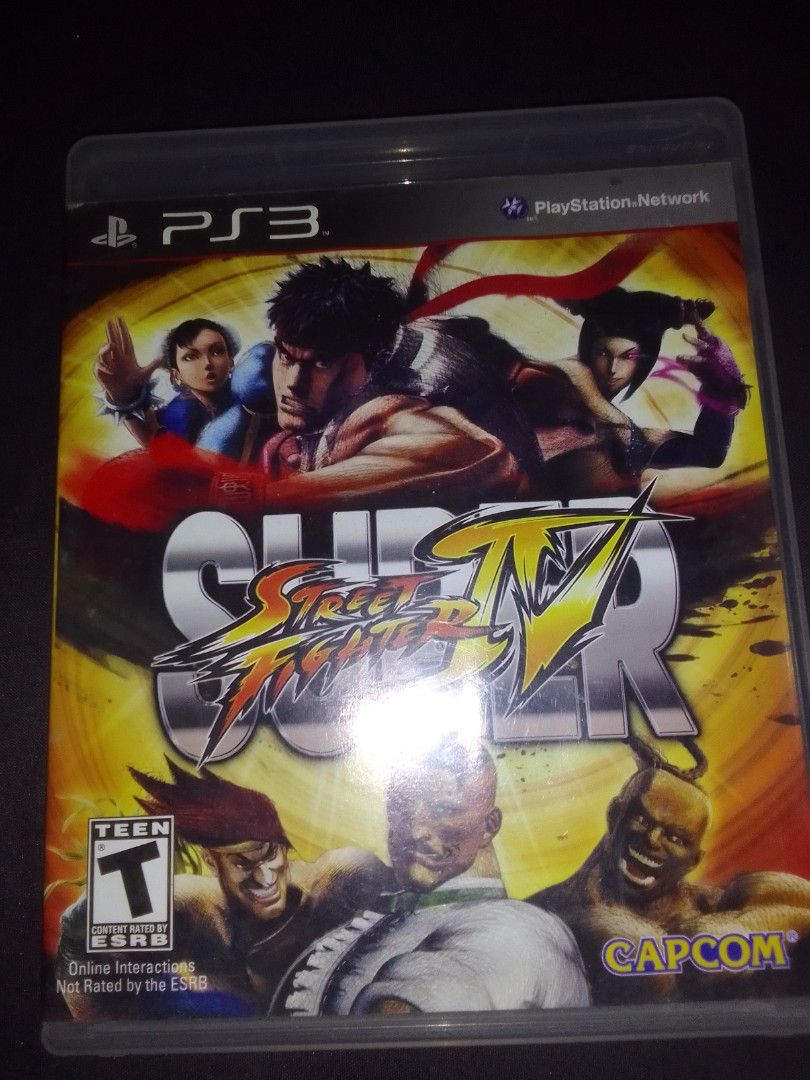 Super Street Fighter IV Ps3 (Category: PlayStation) located in Baguio. Submitted by eskimoprime (Listing ID 1404581179, Image 1). Description: Notes: - Tested and working - Complete with manual - RFS: Finished - Feel free to pm for more pics.
