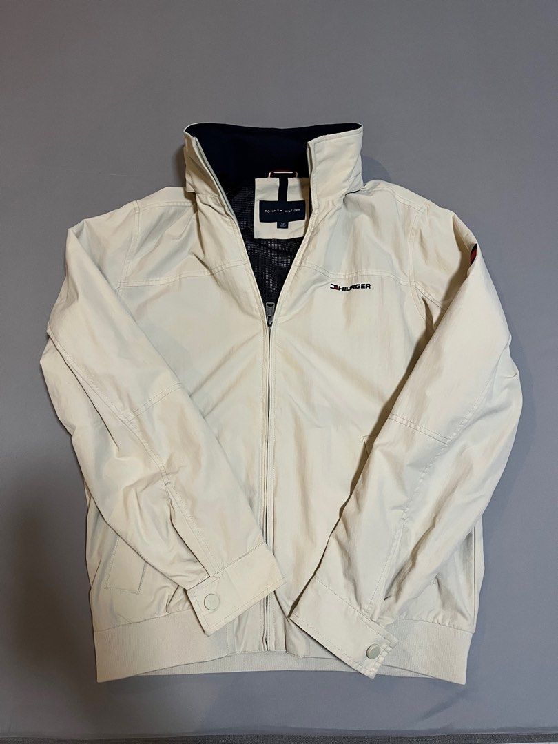Tommy Hilfiger Yacht Jacket (Category: Coats, Jackets and Outerwear) located in Tarlac. Submitted by johnjohnjohn23 (Listing ID 1404576081, Image 1). Description: Packable Hood Size S (Fit to Medium) Dimensions: pls refer to the photos One small line (not torn) at the back. Not noticeable when worn 🙂 Happy shopping!.