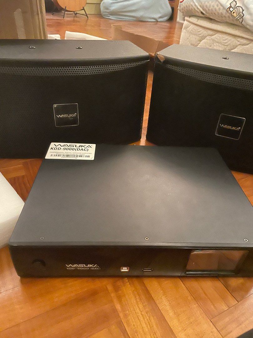 Wasuka KUD-9000(DAC) Karaoke System - Complete Set