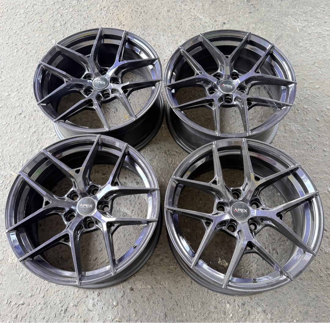17” Ape Racing Desgin Sport Rims 5x114.3, Car Accessories, Tyres & Rims ...