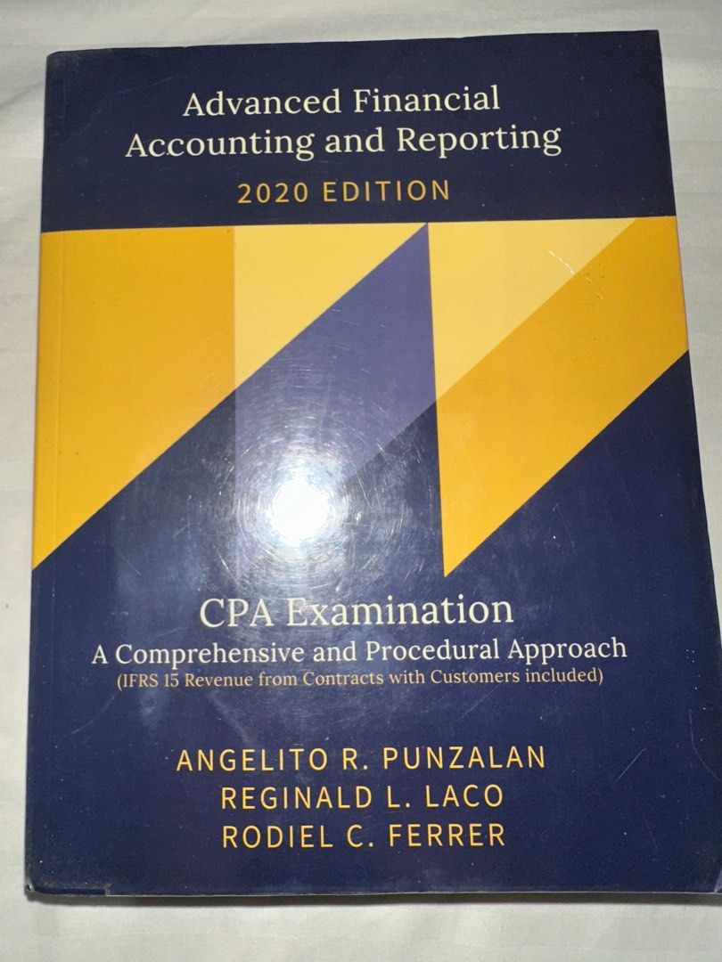 Advanced Financial Accounting and Reporting 2020 Edition (Category: Textbooks) located in Bulacan. Submitted by akira18 (Listing ID 1404895146, Image 1). Description: MOD: Flash Express MOP: Gcash Location: Santa Maria, Bulacan PM for inquiries. Thank you ♥️.