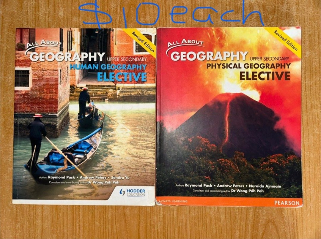 All About Geography Human & Physical Textbook, Hobbies & Toys, Books ...